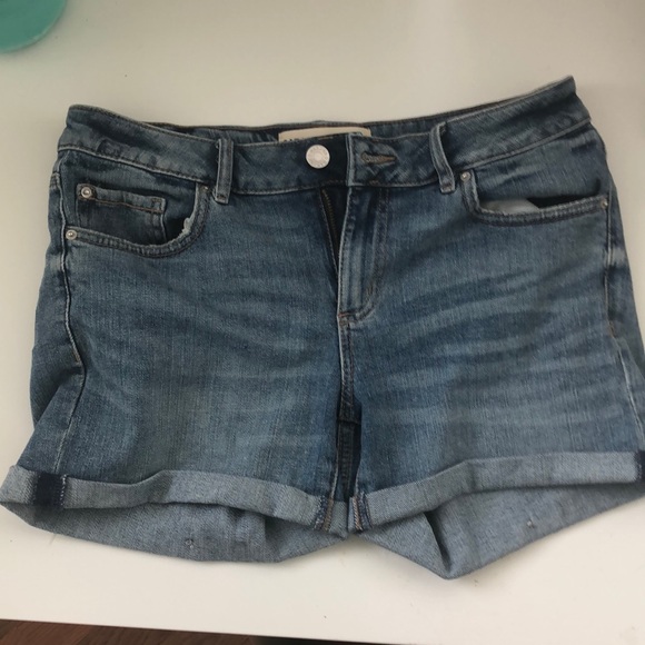 Blue Denim Jean Shorts - Picture 1 of 2